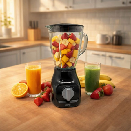 Licuadora de Vidrio Premium 1.5L | Potente y duradera